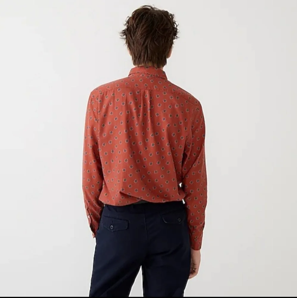 J.Crew Cotton Wool Challis two-pocket shirt  1 ea. 3 colors left Men's LG SO